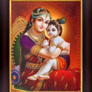 Baby Lord Krishna wallpaper