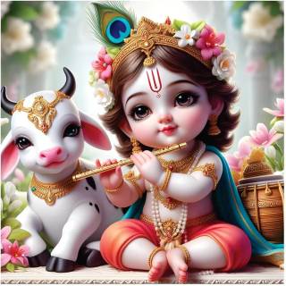 Baby Lord Krishna wallpaper