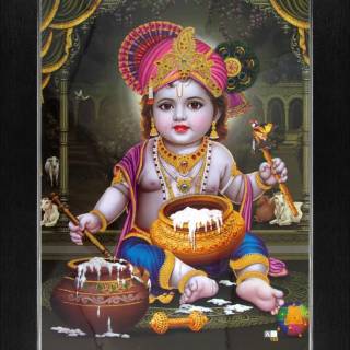 Baby Lord Krishna wallpaper