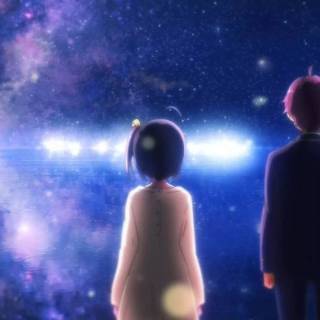 Anime science wallpaper