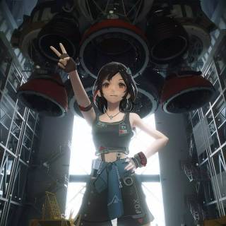 Anime science wallpaper