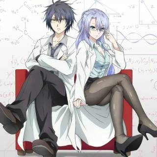 Anime science wallpaper