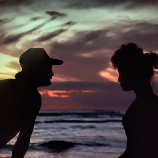 Guitar couple wallpaper