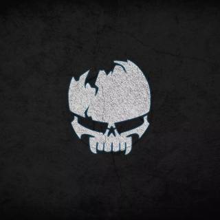 Skeleton logo wallpaper
