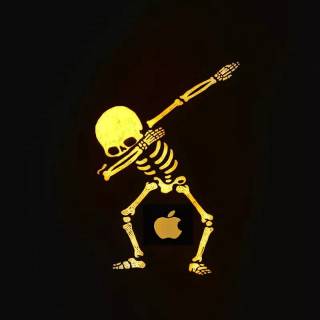 Skeleton logo wallpaper