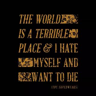 Self-hatred wallpaper