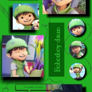 Boboiboy Daun wallpaper