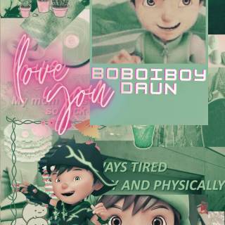 Boboiboy Daun wallpaper