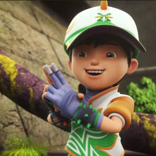 Boboiboy Daun wallpaper