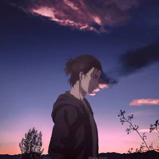 Eren Yeager sad wallpaper