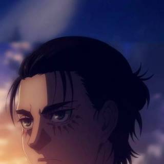 Eren Yeager sad wallpaper