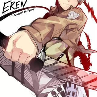 Eren Yeager sad wallpaper