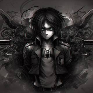 Eren Yeager sad wallpaper