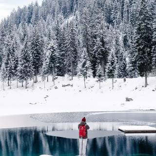 Snow laptop wallpaper