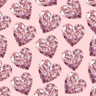 Diamond pattern wallpaper