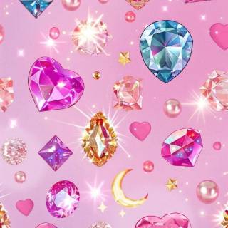 Diamond pattern wallpaper