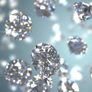 Diamond pattern wallpaper