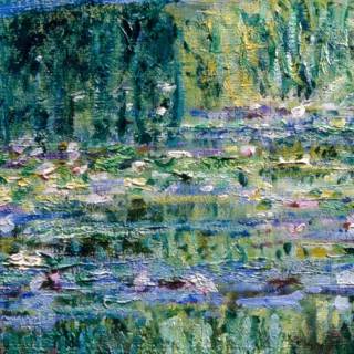 Monet Water Lilies wallpaper