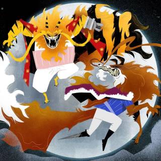 Nekomamushi wallpaper