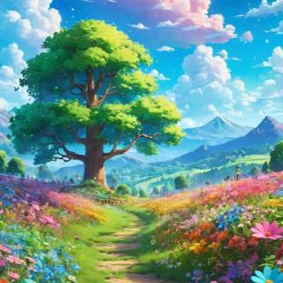 Manga scenery wallpaper