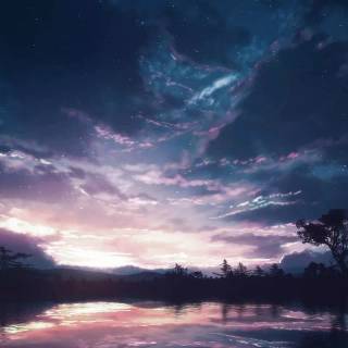 Manga scenery wallpaper