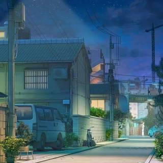 Manga scenery wallpaper