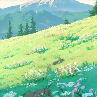 Manga scenery wallpaper