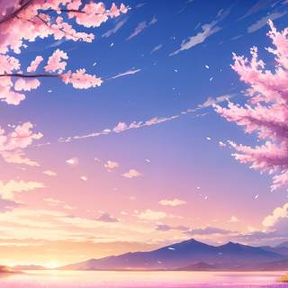 Manga scenery wallpaper