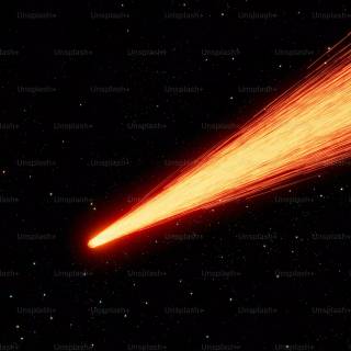 Red comet wallpaper