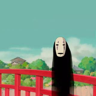 Faceless anime wallpaper