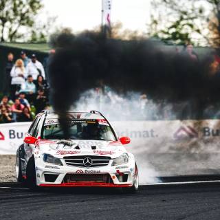Mercedes drift wallpaper
