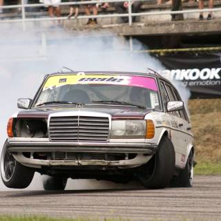 Mercedes drift wallpaper