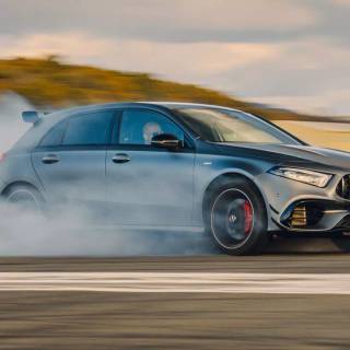 Mercedes drift wallpaper