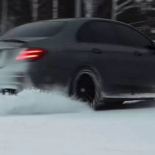 Mercedes drift wallpaper