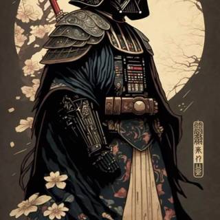 Darth Vader samurai wallpaper