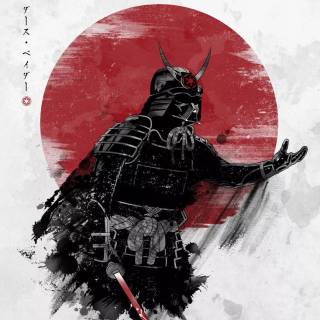 Darth Vader samurai wallpaper