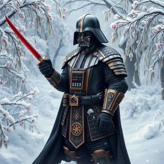 Darth Vader samurai wallpaper