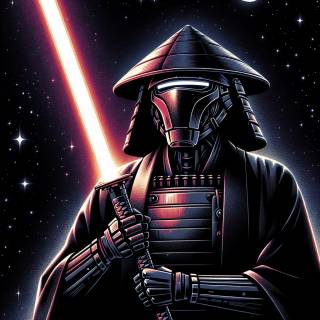 Darth Vader samurai wallpaper