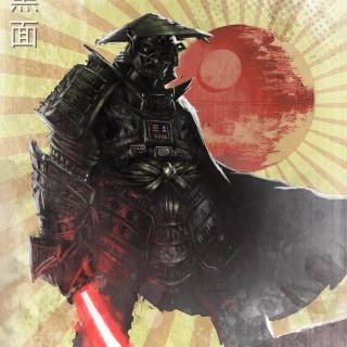 Darth Vader samurai wallpaper