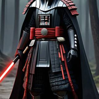 Darth Vader samurai wallpaper