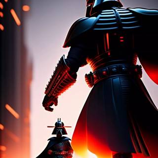 Darth Vader samurai wallpaper