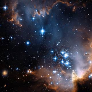 Realistic space wallpaper