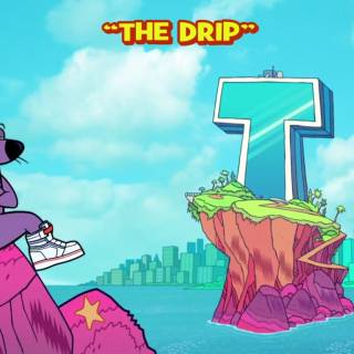 Teen Titans drip wallpaper
