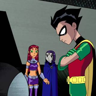 Teen Titans drip wallpaper