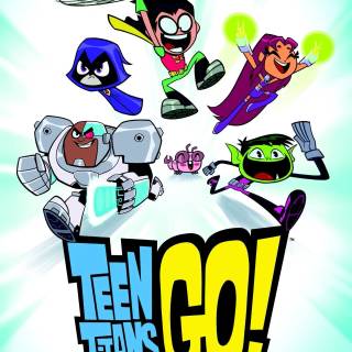 Teen Titans drip wallpaper