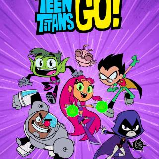 Teen Titans drip wallpaper