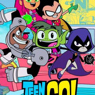 Teen Titans drip wallpaper