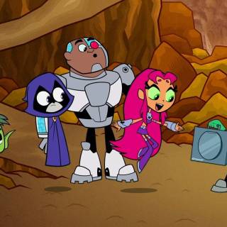 Teen Titans drip wallpaper