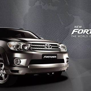 Fortuner logo wallpaper
