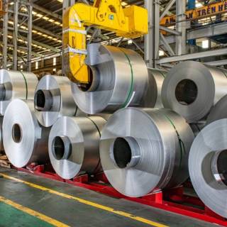 Steel factory wallpaper